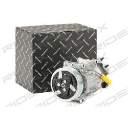 Compresseur de climatisation RIDEX 447K0267 pour PEUGEOT, CITROËN 6453ZE RIDEX
