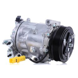 AC Compressor RIDEX 447K0505 OE Ref 6453PP