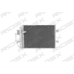 Condenseur de climatisation RIDEX 448C0167 pour MERCEDES 168 500 02 54 RIDEX