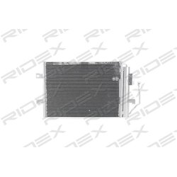 Condenseur de climatisation RIDEX 448C0167 pour MERCEDES 168 500 02 54 RIDEX