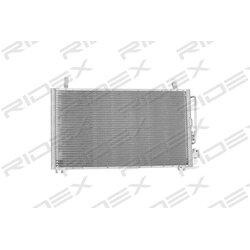 AC Condenser RIDEX 448C0200 OE Ref 8980711180 RIDEX