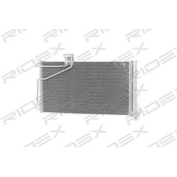 Condenseur de climatisation RIDEX 448C0269 pour MERCEDES SLK 1715000154 RIDEX