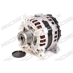 Alternateur RIDEX 4G1044 pour VW, SEAT, SKODA, AUDI 04C903023C RIDEX