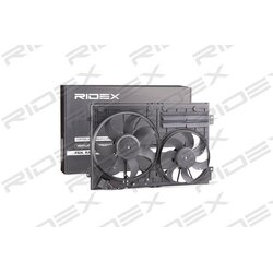 Ventilateur de refroidissement moteur RIDEX 508R0028 pour VW, SKODA, AUDI, SEAT 1K0121205AB RIDEX
