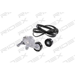 Courroie trapézoïdale RIDEX 542R0030 pour VW, SKODA, SEAT, AUDI 038 145 276 RIDEX