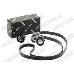 Courroie trapézoïdale à nervures 542R0062 pour CITROËN, PEUGEOT, FORD, MAZDA 16 138 444 80 RIDEX