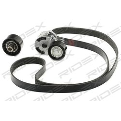 Courroie trapézoïdale à nervures 542R0062 pour CITROËN, PEUGEOT, FORD, MAZDA 16 138 444 80 RIDEX