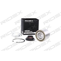 Kit de roulements de roue RIDEX 654W0427 pour PEUGEOT, CITROËN, DS, VAUXHALL RIDEX