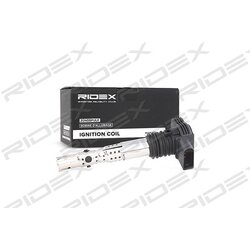 Bobine d'allumage RIDEX 689C0006 pour AUDI, VW, SEAT, SKODA 06A905115 RIDEX