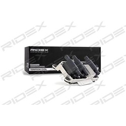 Bobine d'allumage RIDEX 689C0042 pour AUDI, VW, SKODA 078 905 104 RIDEX