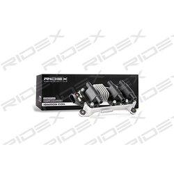 Bobine d'allumage RIDEX 689C0042 pour AUDI, VW, SKODA 078 905 104 RIDEX
