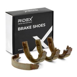 Handbrake Shoe Set RIDEX 70B0408 OE Ref 26298PA080