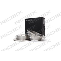 Disque de frein RIDEX 82B0089 pour MITSUBISHI, HYUNDAI, KIA 08.8316.10 RIDEX