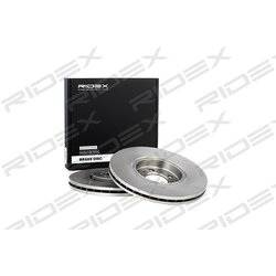 Disque de frein RIDEX 82B0143 pour VW, SKODA, SEAT, AUDI 1J0615301 RIDEX