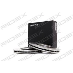 Disque de frein RIDEX 82B0143 pour VW, SKODA, SEAT, AUDI 1J0615301 RIDEX