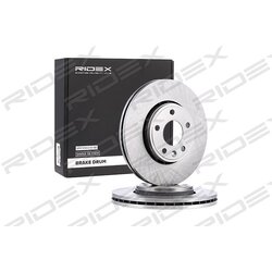 Disque de frein RIDEX 82B0183 pour RENAULT, OPEL, NISSAN, VAUXHALL 40206 00QAF RIDEX