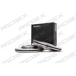 Disque de frein RIDEX 82B0183 pour RENAULT, OPEL, NISSAN, VAUXHALL 40206 00QAF RIDEX