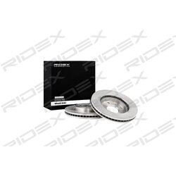 Disque de frein RIDEX 82B0324 pour MITSUBISHI MR510741 RIDEX