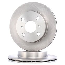 Disque de frein RIDEX 82B0341 pour TOYOTA 43512-10160