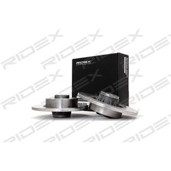 Disque de frein RIDEX 82B0394 pour RENAULT, OPEL, NISSAN, VAUXHALL 4020600QAC RIDEX