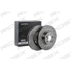 Disque de frein RIDEX 82B0562 pour MERCEDES 230 421 05 12 RIDEX