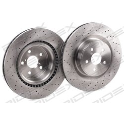 Disque de frein RIDEX 82B1109 pour LEXUS IS 8DD 355 129-851 RIDEX