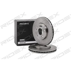 Disque de frein RIDEX 82B1172 pour MERCEDES 246 421 24 12 RIDEX