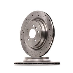 Brake Disc RIDEX 82B1313 OE Ref A1664230412