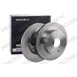 Disque de frein RIDEX 82B1409 pour NISSAN, NISSAN (DFAC) 43206-EM10A RIDEX