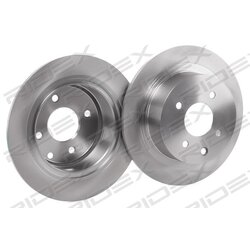 Disque de frein RIDEX 82B1409 pour NISSAN, NISSAN (DFAC) 43206-EM10A RIDEX