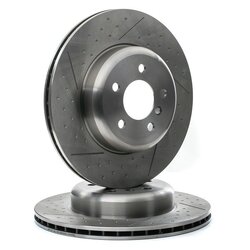 Brake Disc RIDEX 82B1435 OE Ref 34206797600