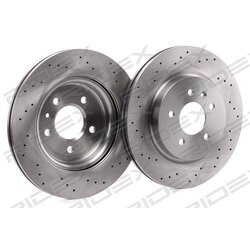 Disque de frein RIDEX 82B1650 pour VAUXHALL ASTRA 13371163 RIDEX