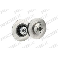 Disque de frein RIDEX 82B1677 pour RENAULT, NISSAN, VAUXHALL, FIAT RIDEX