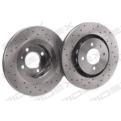 Disque de frein RIDEX 82B2140 pour SEAT, VW 535 615 301 RIDEX