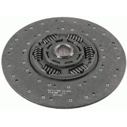 Disque d'embrayage SACHS 1878000634 pour camions Renault, référence d'origine Volvo 20510805 SACHS