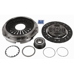 Kit d'embrayage SACHS 3000951093 pour PORSCHE 944, 968 OE 95111691100