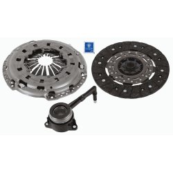Kit d'embrayage SACHS 3000990589 pour AUDI, SEAT, SKODA, VW