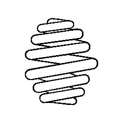 Ressort hélicoïdal SACHS 996186 pour VAUXHALL CORSA OE 424375