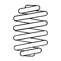 Coil Spring 997602 SACHS 997 602