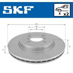 Brake Disc VKBD80748V2 SKF VKBD 80748 V2 OE Ref 5531171L50 SKF