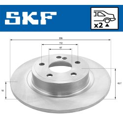 Brake Disc VKBD91148S2 SKF VKBD 91148 S2 OE Ref 2464230112 SKF