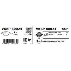 Brake Pad Set VKBP80024 SKF VKBP 80024 OE Ref 4154210310 SKF
