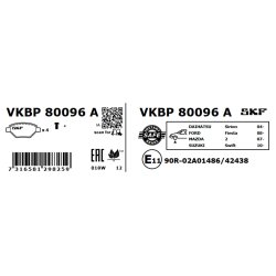 Brake Pad Set VKBP80096A SKF VKBP 80096 A OE Ref 044651320000 SKF