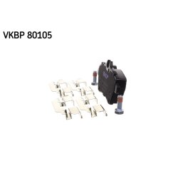 Brake Pad Set VKBP80105 SKF VKBP 80105 OE Ref 1694200320 SKF