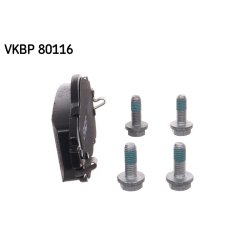 Brake Pad Set VKBP80116 SKF VKBP 80116 OE Ref 1611840080 SKF