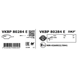 Brake Pad Set VKBP80284E SKF VKBP 80284 E OE Ref 1736940 SKF