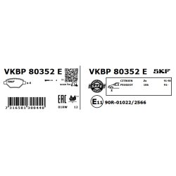 Brake Pad Set VKBP80352E SKF VKBP 80352 E OE Ref 425091 SKF