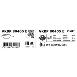 Brake Pad Set VKBP80405E SKF VKBP 80405 E OE Ref 1151377 SKF