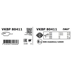 Brake Pad Set VKBP80411 SKF VKBP 80411 OE Ref 34111163227 SKF