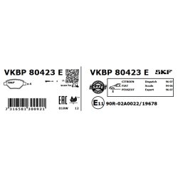Brake Pad Set VKBP80423E SKF VKBP 80423 E OE Ref 1617250580 SKF